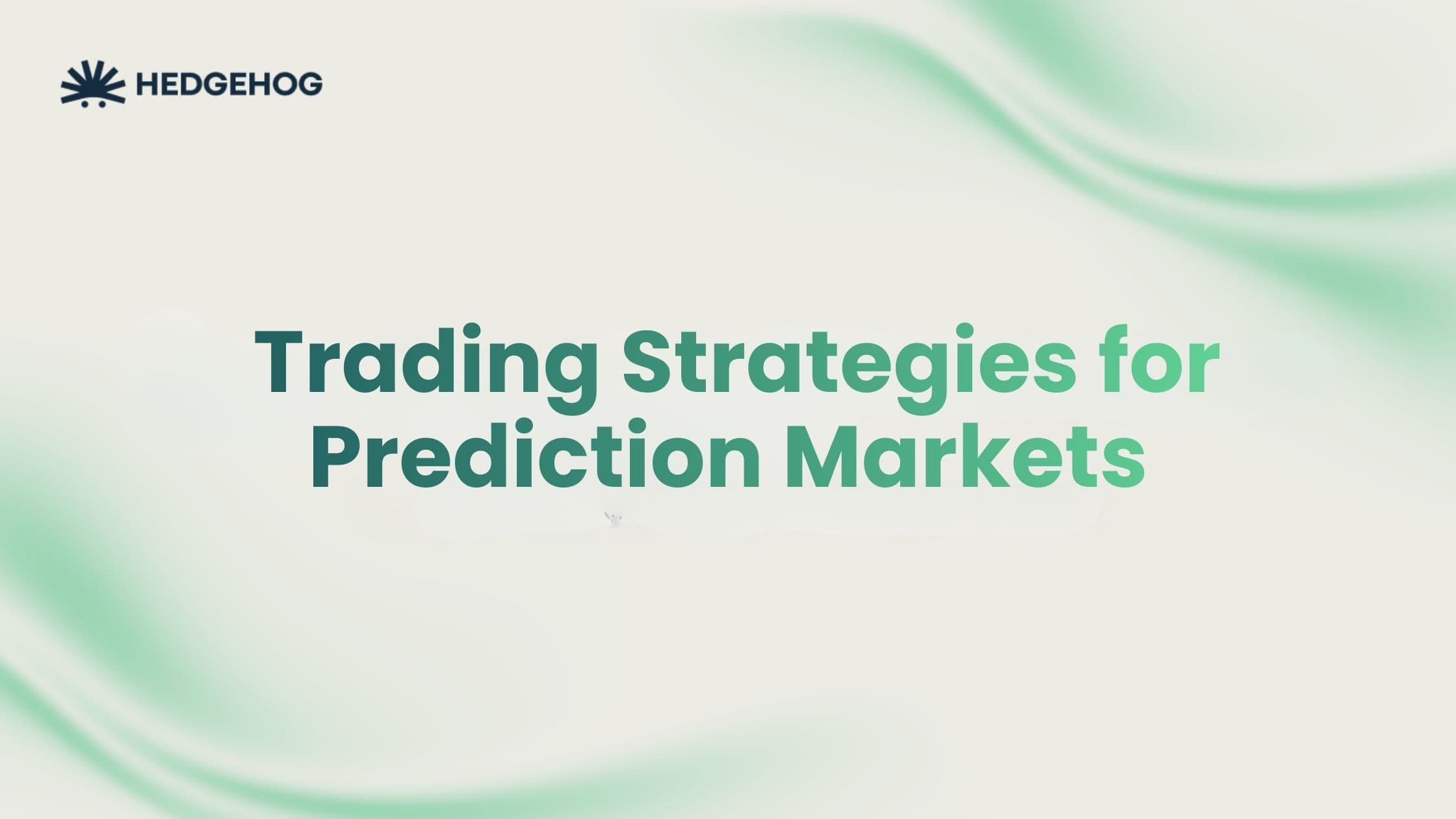 5 High-Frequency Trading Strategies for Prediction Markets