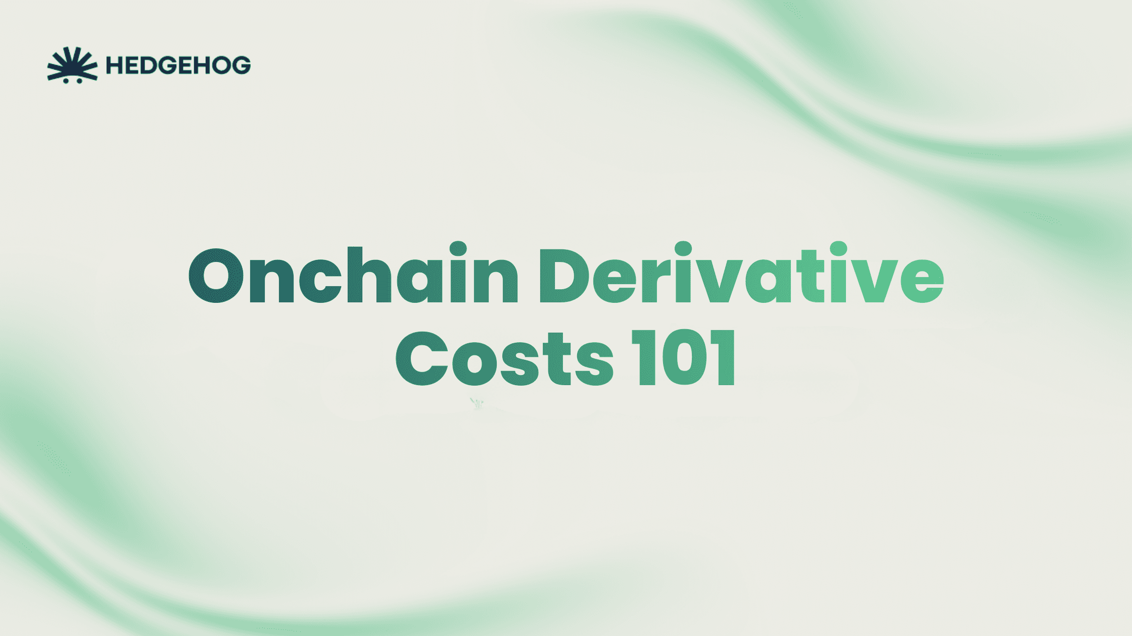 onchain derivates costs